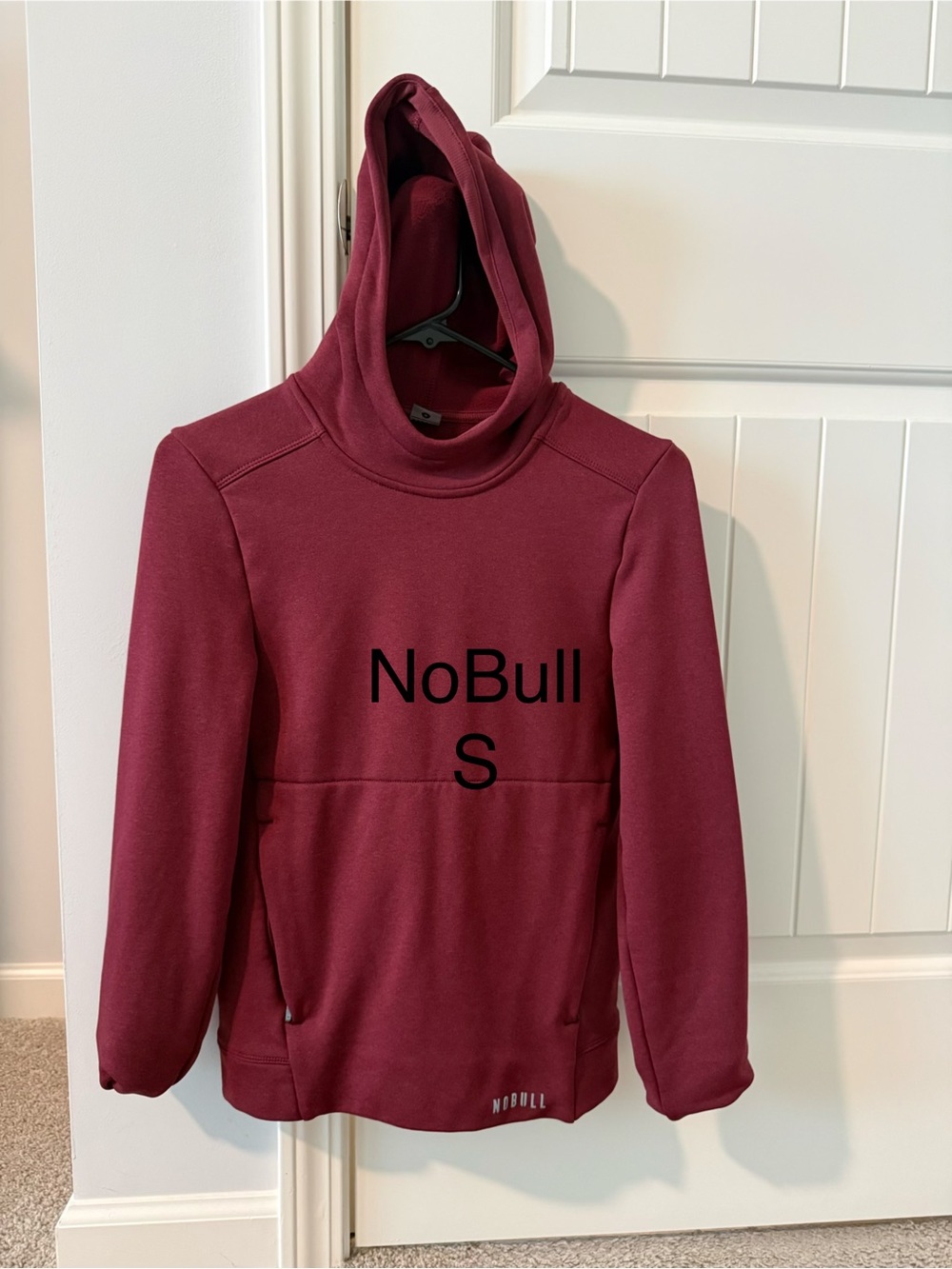 NOBULL Maroon Hooded Pullover